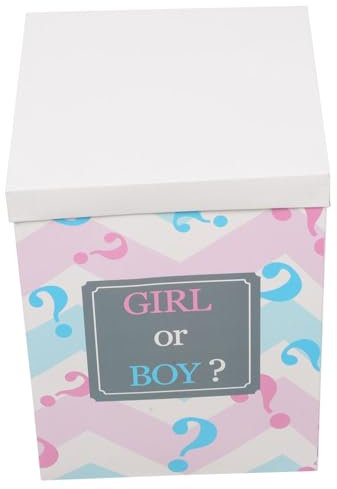 Cabilock Scatola Decorativa Per Palloncini Shower Scatola Per Boy Girl Per Feste Compleanno e Decorazioni Festive
