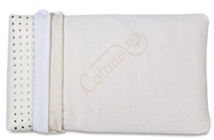 Evergreenweb - Cuscino in Memory Foam per Bambini 30x50 Alto 4 cm, Guanciale Baby per Culla o Lettino Doppia Fodera in Cotone 100% Sfoderabile e Lavabile Tessuto Traspirante Antibatterico Anallergico