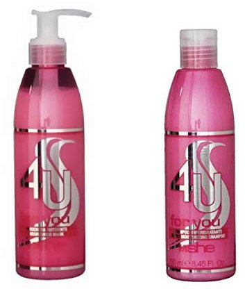 Kit Maschera e shampoo nutriente super idratante per capelli con extension 250 ml SHE For You