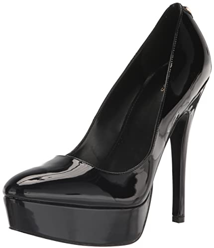 GUESS Décolleté Cador Donna, Vernice nera 002, 39.5 EU