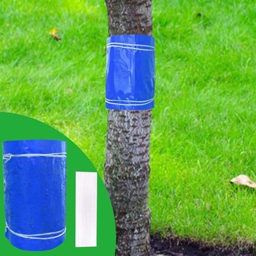 Panngu Anneaux de colle, 3 m, tableau bleu, autocollant, colle chenilles pour arbres fruitiers, fourmis, arbre de protection du tronc, anneau de colle pour cerisier, pommier, prunier