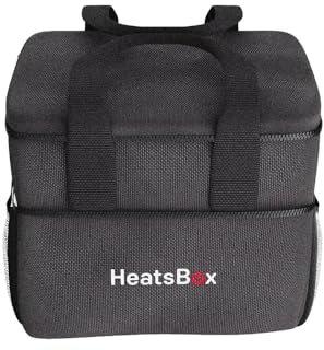 HeatsBox Faitron Carry Bag: Isolamento Avanzato, Scomparti Multifunzione e Durabilità Elegante per Pasti Fuori Casa