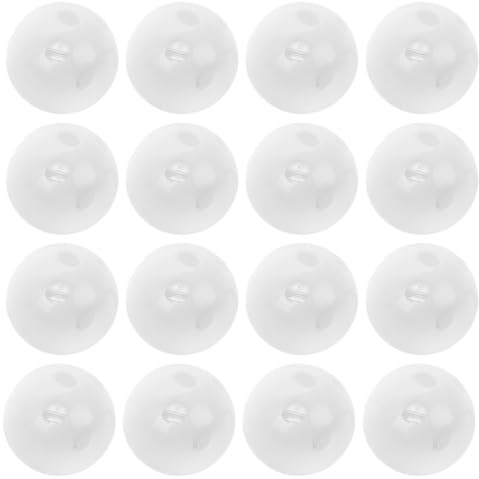 ERINGOGO 100 Pièces Inserts de Balles à Grelots pour Jouets Garçon Fille et Animaux Accessoires de Réparation Silencieux de Remplacement pour Bruitage Doux