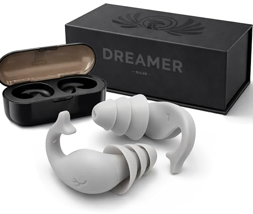 TripleSilence - Bouchons d'oreilles avec filtre du bruit à 3 couches conçus pour dormir sur le côté | Reposez-vous comme un bébé avec nos bouchons d'oreille anti-ronflement et anti-ronflement