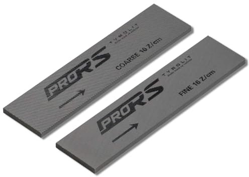 Tyrolit Life Stahlfeilen 2er Set für Ski- und Snowboard - Premium Ski Kantenschleifer aus Stahl für präzise Kanten wie vom Skiservice - Kantenfeile für scharfe Wintersportgeräte