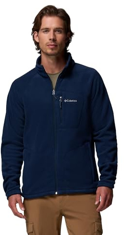 Columbia Fast Trek 2 Full Zip Fleece, Giacca In Pile Con Cerniera Intera Uomo, Collegiate Navy, XXL