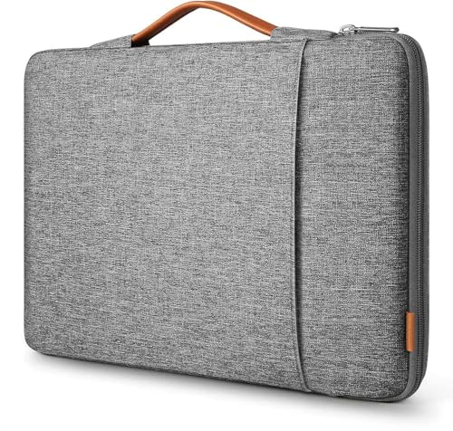 Inateck 360° Rundumschutz Laptoptasche Hülle Kompatibel mit MacBook Pro 16 M5/M4/M3/M2/M1 Pro/Max A3428 A3429 A3403 A3186 A2991 2026-2019, MacBook Pro 15, 15 Surface Laptop 3/4