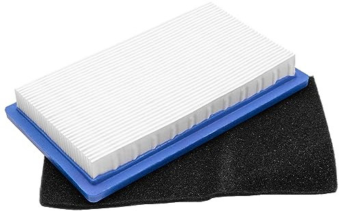 vhbw set di filtri sostituisce Husqvarna 531308157, 535414555 per motore tagliaerba - 2x filtro di ricambio (1x filtro dell'aria, 1x pre-filtro)