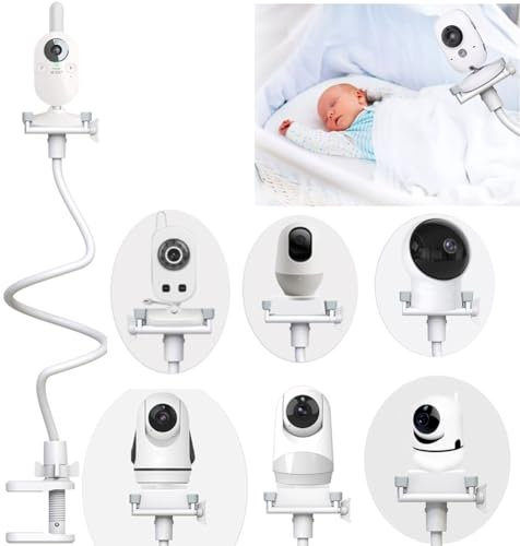 EYSAFT Babyphone Halterung,Kamera Halterung für HelloBaby/momcozy/GHB/Philips Avent/eufy/nooie/Blemil/babymoov babyphone