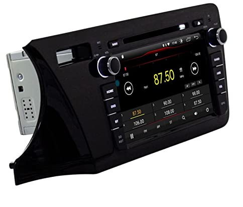 Szwaldaper Radio estéreo con GPS for Coche, Sistema de navegación, DVD, Audio, WiFi, DSP, 2 DIN, Android 11.0, Compatible con City 2014, 2015 y 2016 Sistema Multimedia para Coche