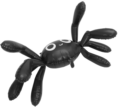 DECHOUS Halloween Spider Balloon Giant Black Inflatable Foil Balloon Spooky Decor for Haunted House Party Supplies Boys and Girls Birthday Spider Themed