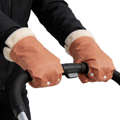 Gants pour Poussette Accessoires Chauffants pour Landau avec Doublure en