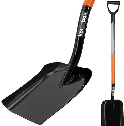 KOTARBAU® Profi-Sandschaufel mit Stiel 120cm für Garten zum Transport von Erde