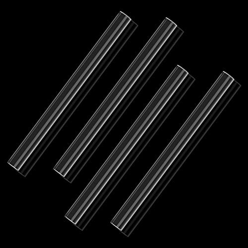 4 Stück 16.5cm Tonwalzen Polymer Clay Transparent Acryl Ton Roller Acryl Ton Walzen Ton Roller Polymer Clay Zubehör Zubehör Clay Tools Für Ton Kunst Handwerk Solid Smooth Acrylic Clay Rollers