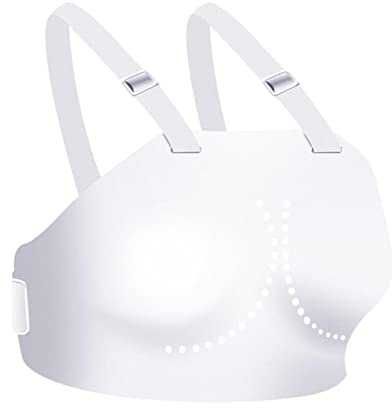 F Fityle Protector de Pecho Karate Correa Ajustable Esgrima Protector de Pecho Deportivo para perforación Pesada, Mujer XL 100cm+