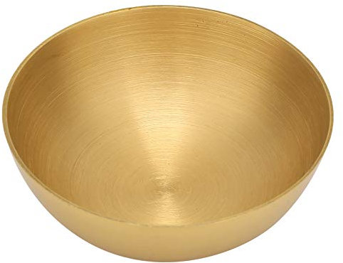Cuenco de Latón Puro, Fuente Budista, Fuente Budista, Cuenco de Latón de 3,2 Pulgadas, Sea un Gran Adorno