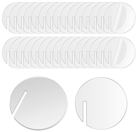 LONGHAO 30 pcs Weinglas Charms Glas,Markierung Weinglas,Glasmarkierer Glas Markierung,Acryl Getränk Tags,Party Weinglas Marker,Klar Acryl GeträNk Marker,für Weinglas Cocktailglas Bar Party Dekoration