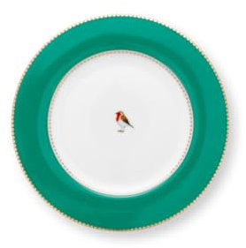 Pip Studio Love Birds Brotteller grün 17cm