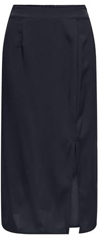 Only Onlnova Life Elite Lamar Jupe Fendue pour Femme, Bleu Nuit, L