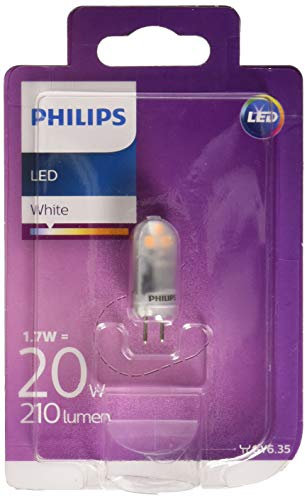 Philips Lighting LED Kapsel GY6.35 1,7-20W WH 12V 1BC/6, 1.7 W, weiß, 1 Stück (1er Pack)
