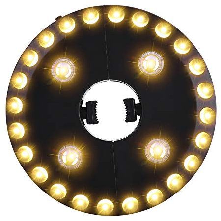 LED Sonnenschirm Beleuchtung Licht Hell Sonnenschirmbeleuchtung mit 3 Modi Batterie betrieben für Garten Party