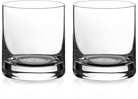 DIAMANTE Lot de 2 verres à whisky en cristal - Collection Auris