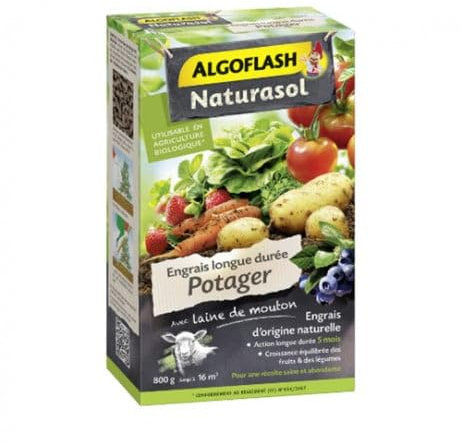 Algoflash Engrais potager longue durée 800 g