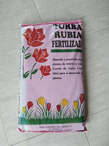 ABONOS NATURALES HNOS. AGUADO S.L. TURBA Rubia 10L Fertilizante en barra 10 litros