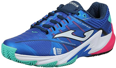 Joma Scarpe da Paddle-T. Open, Tennis Uomo, Turchese, 40 EU