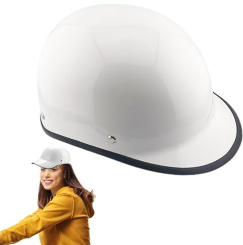 Caschi da baseball per adulti | Caschi da bicicletta elettrica traspiranti con protezione UV | Caschi da ciclismo leggeri e durevoli per uomini e adulti, da viaggio, bici da corsa, e-bike, all'aperto