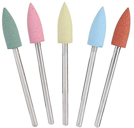 Fresa per lucidatura delle unghie, punta per manicure, punta per trapano in gomma siliconica sicura e affidabile per negozio di manicure a casa Negozio di salone di bellezza(152)