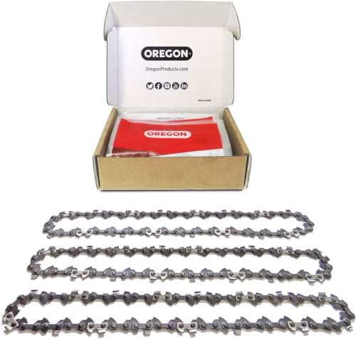 Oregon 3-Pack Chainsaw Chain for Stihl - .325 Pitch, .063 (1.6 mm) Gauge for 18 (45cm) Bar, 68 Drive Links - Full-Chisel Replacement Saw Chain, Fits Several Stihl Models and More