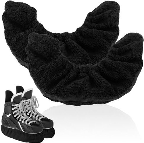 Lets Joy 1 Paar Kufenschoner Schlittschuhe, Kufenschoner Schlittschuhe Eishockey, Eishockey Elastische Kufenstrümpfe, Elastische Schlittschuhschoner, Schlittschuh Schutz Zubehör