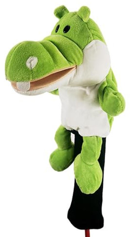 Weicher Tier-Golfschlägerkopf aus – kreative Abdeckungen für Golf, lustige Tier-Golfschlägerabdeckungen, staubdichte Golfschläger-Kopfbedeckungen, lustiger Golfschläger-Kopfschutz, tragbar,