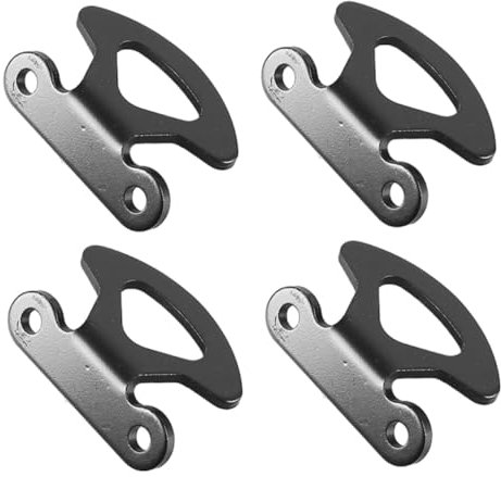 TOPBATHY 4piezas Ganchos De Anclaje Para Montaje Superficie Para Remolque De Coche Compatibles Ganchos De Amarre Para Autos