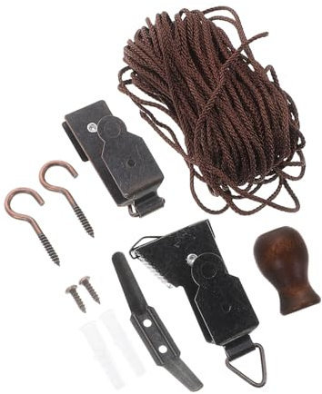 Kichvoe Temporary Blackout Blinds Vertical Blind Chains Living for Windows Roller Shade Replacement Parts