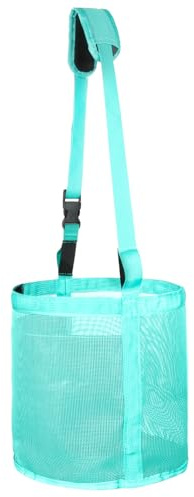Wizbrio Heavy Duty Durable Waterproof Horse Feed Bag with Adjustable Strap