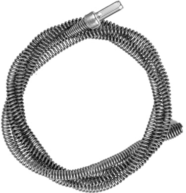 FLCPJGV Desatascador Cable Resorte Acero Limpieza Tuberías para Quitar Atascos Basura en Drenaje Flexible Y Apto para Cocina Baño Lavabo Bañera, 5M