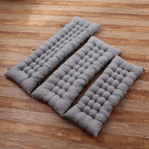 Coussin pour banc de jardin à 3 places, pour extérieur, patio, cuisine, banc à manger ou chaise pour intérieur, 120 x 45 cm, coussin rectangulaire pour balancelle