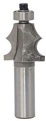 Trend-Fräser, Fräser for Formen von Fasenkanten, Fräser, Eckfräser, 1/2-Zoll-Schaft-Fräser for Schräg- und Wulstverkleidungen, Holzbearbeitungswerkzeuge mit Hartmetallspitze und Lager am oberen Ende(3