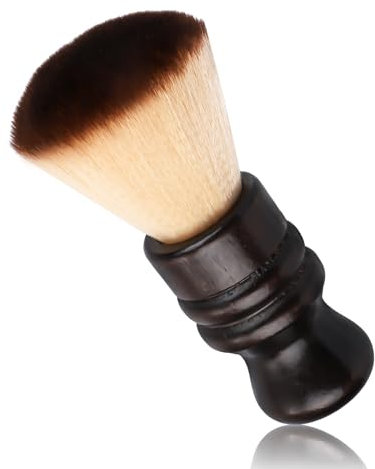 Gosknor Vinyl Record Cleaner Brush, Anti-Static Record Player Cleaning Brush Soft Microfiber Bristles with Wooden Handle Dust Remover for LP Turntable CD Albums Cartridge