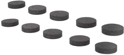 MENDUNER 50 St 20 Mm Högtalarisoleringsdynor, Antivibrationsskumfötter för Skivspelare, CD/DVD-spelare, Subwoofer - EVA Stötsäkra Kuddar Förbättrar Ljudkvaliteten och Minskar Resonansen