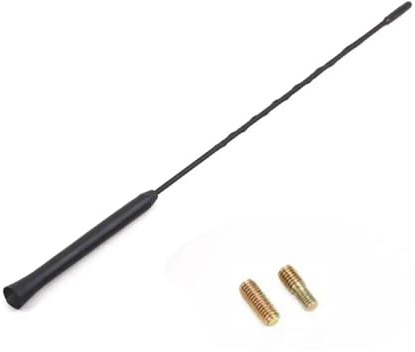 Antenne de Toit pour Voiture 9/11/16 Pouces, Radio stéréo FM/AM avec 2 vis, Outil de Modification AM/FM(C 16 inch)