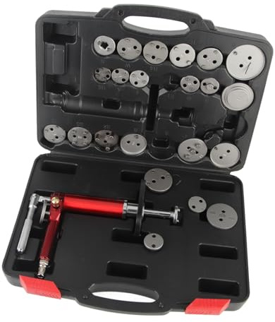 Aumotop Kit de Herramientas de Retroceso Pistón Freno Universal, Herramienta Pinza Freno Neumática Eficiente para Coches, 24 Uds.