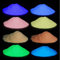 Wtrcsv Fluoreszierender Leuchtpuvler, Epoxidharz Leuchtpulver Mica Pulver, Farbe Pigment Farbpigmente für Epoxy Resin, Neon Farbpulver Glowpulver, 80g (8er×10g)