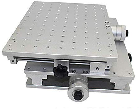 Toplionace Table Mobile de 2 Axes, Table Portative XY D'établi 2D Portatif pour la Machine de Gravure de Marquage au Laser 220 * 300mm
