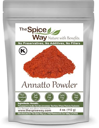 The Spice Way Annatto Powder - (4 oz) also known as ground achiote seed