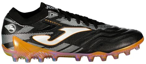 Joma Cup Powerful, Scarpe da Calcio Unisex-Adulto, Nero, 43 EU