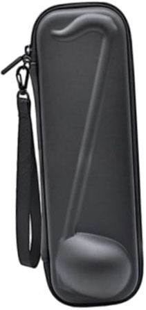 Folpus Custodia per Strumento Musicale Elettronico Giapponese Otamatone, Contenitore per Giocattoli Musicali, Sintetizzatore Portatile, Robusto, Nero
