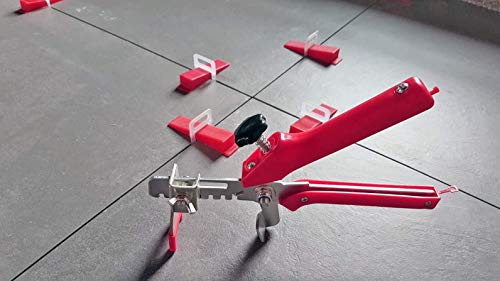 1 Pince - KACHEL GOTT® Système de nivellement carrelage - Pince métallique pour serrage des cales et clips (1 Zange)